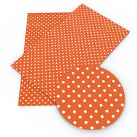 Polka Dot on Orange