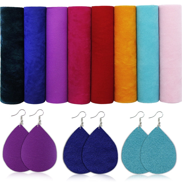 Velvet (Set of 8) (Half Sheets) Faux Leather For You