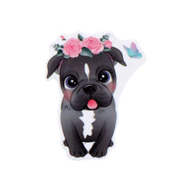 Pup in Flower Crown