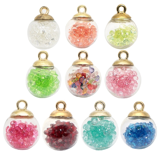 Crystal Filled Mini Ornament
