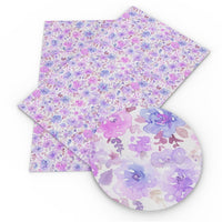 Pastel Purple and Pink Floral