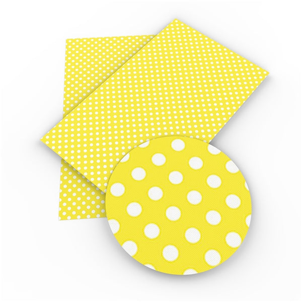 Polka Dot on Yellow