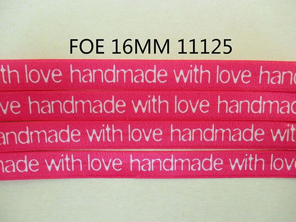 Handmade with Love Fold Over Elastic