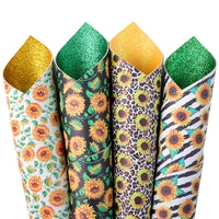Double Sided Sunflowers (Set of 4)